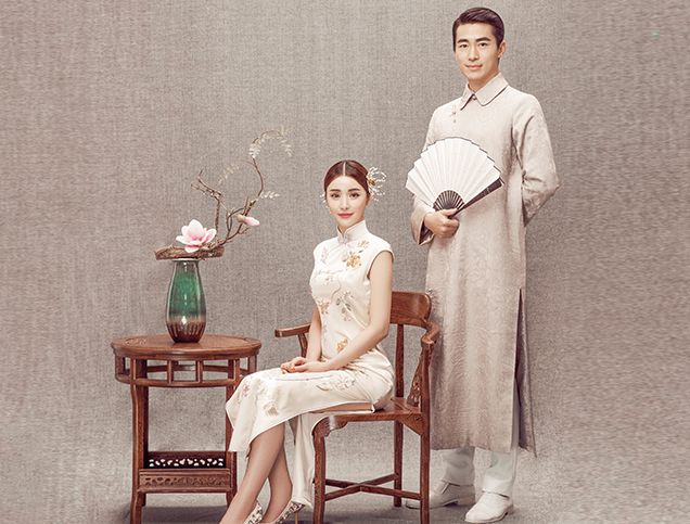 中式婚礼用什么婚纱照？百变中国风婚纱照|中式婚纱照中国风| 