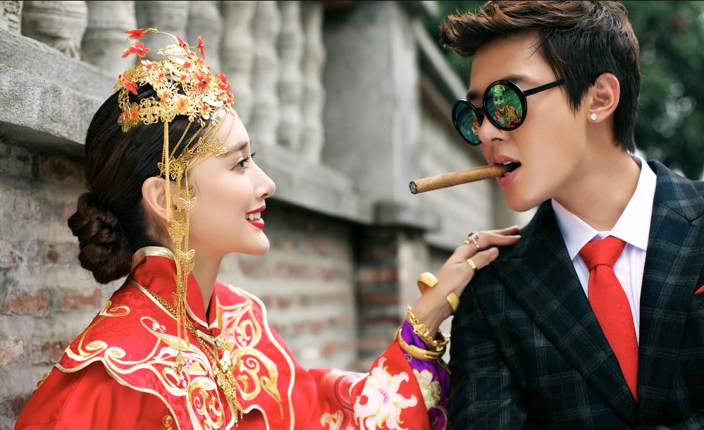 中式婚礼用什么婚纱照？百变中国风婚纱照|中式婚纱照中国风| 